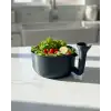 Pratik Sebze Yıkayıcı Süzgeçli Hazneli Ergonomik Saplı Mutfak Yardımcısı