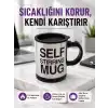 Pratik ve Dayanıklı Termos Kupa | Tek Tuşla Otomatik Karıştırma