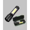Profesyonel 4 Modlu Şarjlı El Feneri | 1300 mAh Batarya | Cree LED Teknolojisi