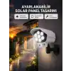 PVC+PC Malzemeli, 2si 1 Arada Güvenlik Lambası – Ayarlanabilir Başlık ve Panel Açısı