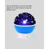 Renkli LED Gece Lambası 6 Işık Modlu Çocuk Odası Atmosfer Aydınlatma