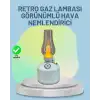 Renkli Led Işıklı Retro Gaz Lambası Aroma Terapi Mist Maker