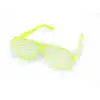 Retro Neon Fosforlu Panjur Gözlük - 12 Adet