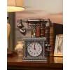 Retro Telefon Görünümlü Çalar Saat Masa ve Raf Dekoru