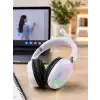RGB BEYAZ KULAKLIK MAX-17