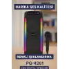 RGB Işıklı Çift Hoparlörlü Taşınabilir Bluetooth Speaker ve Mikrofon Yeni Nesil