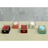 Romantik  Gül Yüzük Kutusu Kare Alk5008