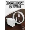 Şarj Aleti İOS 15/15 Pro Max Uyumlu Şarj Adaptörü ve Kablosu