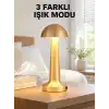 Şarjlı Dimmerli LED Masa Lambası – 4-8 Saat Aydınlatma Yeni Nesil
