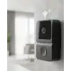 ŞARJLI KAMERALI KAPI ZİLİ SİYAH Yeni Nesil