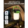 Şarjlı LED Lamba – Dokunmatik Sensörlü, 3 Kademeli Parlaklık