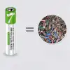 Type-C ile Şarjolabilen 4 lü AAA 1.5V Lityum İnce Şarjlı Kalem Pil 750 mAH Uzun Ömürlü