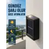 Şeffaf Abajurlu Duvar Tipi Solar IşıkYeni Nesil