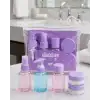 Şeffaf Seyahat Dolum Şişesi Seti 5 Parça Kozmetik Organizer