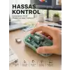 Şeffaf Tasarımlı Bluetooth Kablosuz Mouse Pilli Kullanım Yeni Nesil