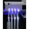 Sensörlü UV Sterilize Diş Fırçası Tutucu ve Macun Sıkma Aparatı