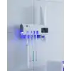 Sensörlü UV Sterilize Diş Fırçası Tutucu ve Macun Sıkma Aparatı