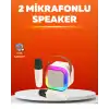 Ses Efektli Mikrofonlu Kablosuz Karaoke Sistemi