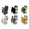 Sesli Hareketli Yürüyen Peluş Kedi Alk3389