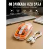 Sessiz Kablosuz USB Girişli Mouse Fare Yüksek Performanslı Yeni Nesil