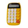 Sevimli Kare Tuşlu 10 Haneli Ldc Ekran Hesap Makinası Sarı
