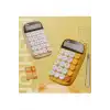 Sevimli Kare Tuşlu 10 Haneli Ldc Ekran Hesap Makinası Sarı