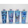 Sevimli Stitch Pipetli Boncuklu Termos & Suluk Alk4708