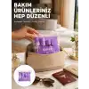 Seyahat Bakım Seti 5 Parça Sızdırmaz Şeffaf Kapaklı 30ml Yeni Nesil