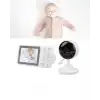 Sıcaklık Sensörlü Güvenli Bebek Kamerası İki Yönlü Ses