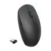 Siyah Kablosuz Mouse Wireless Mouse Minimal Tasarım