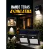 Solar Lamba Giriş, Bahçe Yol Avlu Hareket Sensörlü Led