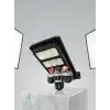 Solar Panelli 3 Lens Dış Mekan Güvenlik Kamerası Hareket Algılamalı LED Aydınlatmalı