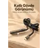 Standlı Şarj Kablosu Çift Type C Bağlantılı