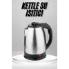 Su Isıtıcı 220 - 240 V Paslanmaz Çelik Kettle Uzun Ömürlü 2000 Watt