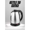 Su Isıtıcı 220 - 240 V Paslanmaz Çelik Kettle Uzun Ömürlü 2000 Watt