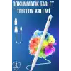 Tablet Kalemi iOS Android Windows Uyumlu Yedek Uçlu Universal Çizim Kalemi