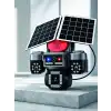 Takip Özellikli 4 Kameralı Güneş Panelli Güvenlik Kamera Sistemi