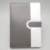 Tarihsiz Ajanda Defter Beyaz Gri Renk