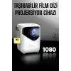 Taşınabilir Android Projeksiyon Wifi Destekli 4K Multimedia Tabanlı Ev Ve Ofis Tipi