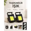 TAŞINABİLİR IŞIK 3 IŞIK MODLU USB ŞARJ ÖZEELİĞİNE SAHİP