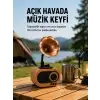 Taşınabilir Mini Retro Radyo Bluetooth Hoparlör USB SD AUX Destekli Yeni Nesil