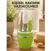 Taşınabilir Yeşil Manikür Seti Kapsüllü Kişisel Bakım Çantası