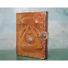 Taşlı Deri Defter Ksk3146