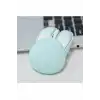 Tavşan Figürlü Kablosuz Mouse Pil Dahil Etiket Hediyeli Mavi