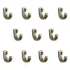 Tekli Bijuteri, Dekor Askısı - Nikel, 100 Adet, 10x18x22 Mm