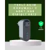 Termal Akım Korumalı 3 USBli Güvenli Priz – Akıllı Akım Dengeleme
