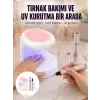 Tırnak Matkabı ve LED Oje Kurutucu 2’li Profesyonel Bakım Seti Yeni Nesil