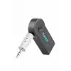 Tüm Cihazlara Uyumlu Bluetooth Aux Araç Kiti Siyah