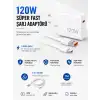 Turbo 120W Hızlı Şarj Cihazı Type-C Kablolu