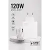 Turbo Hızlı Şarj Destekli 120W USB-C Şarj Seti